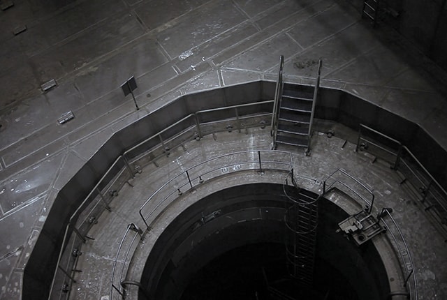 View into reactor Atomkraftwerk Zwentendorf, 2013, © Hope Tucker