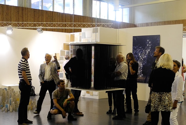 Peter Wehinger, 8850m VERTIKAL, 2011, Mixed Media, 103 x 103 x 108 cm