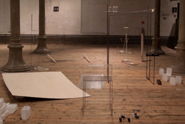 Iris Dittler, chambre-champ-chant, 2011, performance and installation