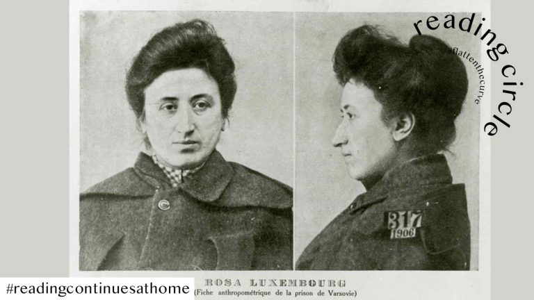 Rosa Luxemburg’s mugshot from Warsaw prison in 1906 (Unknown photographer)