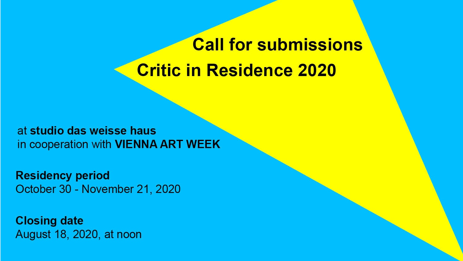 Critic In Residence Studio Das Weisse Haus