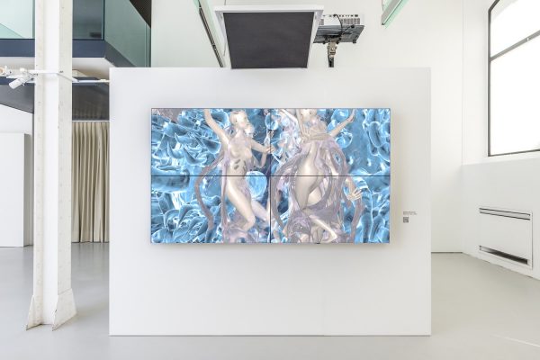 Molecular Sex, HD/4K video installation, 2020, installation view, MAXXI Museum of Contemporary Art, Rome, Photo Sebastiano Luciano