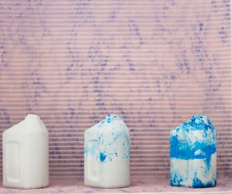 David Meran, untitled (but smelly) disinfectant dispensers, 2020