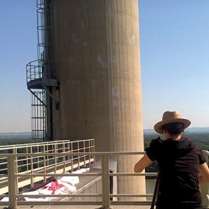 Filming along Danube, 2013, © Hope Tucker